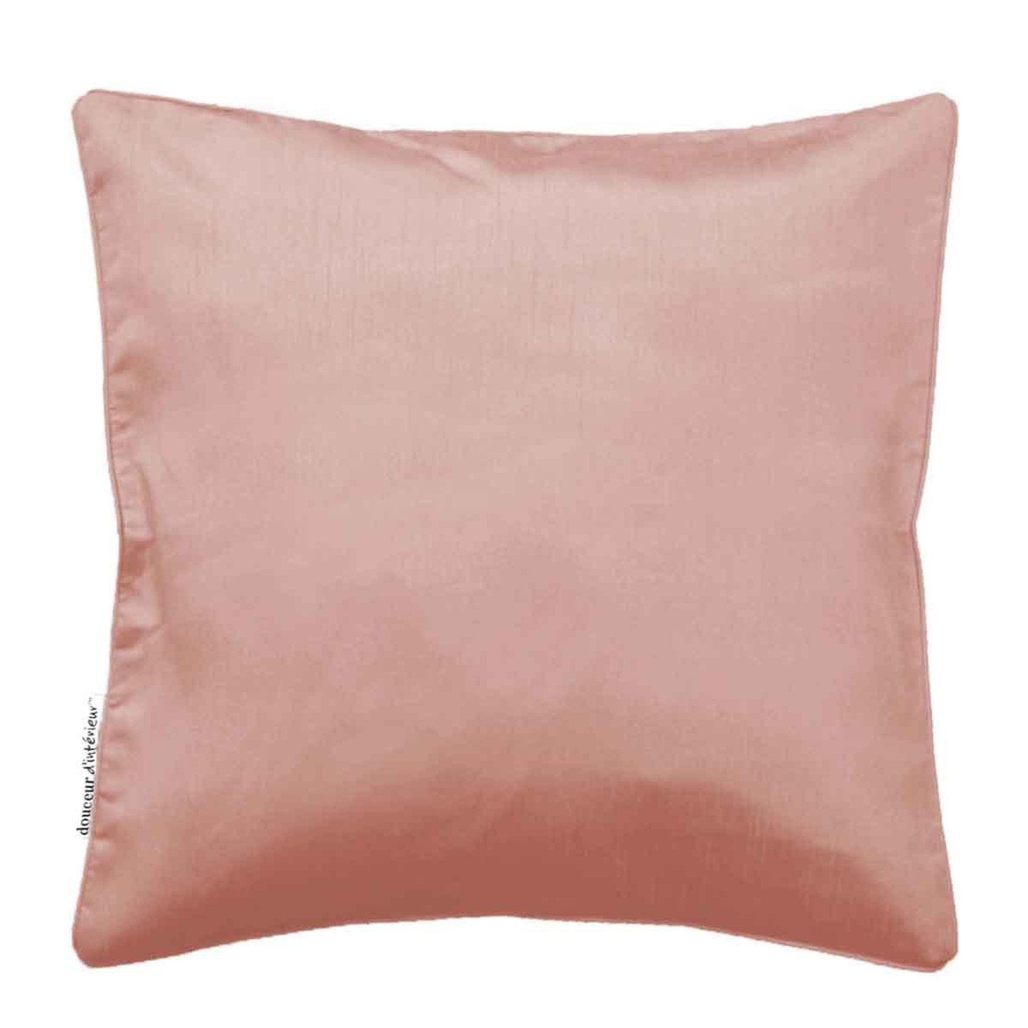 Douceur d'Intérieur Housse de coussin  shana  40x40cm rose poudré