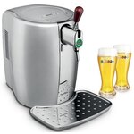 KRUPS Machine à bière 5l silver avec coffret 2 verres - yy2931fd