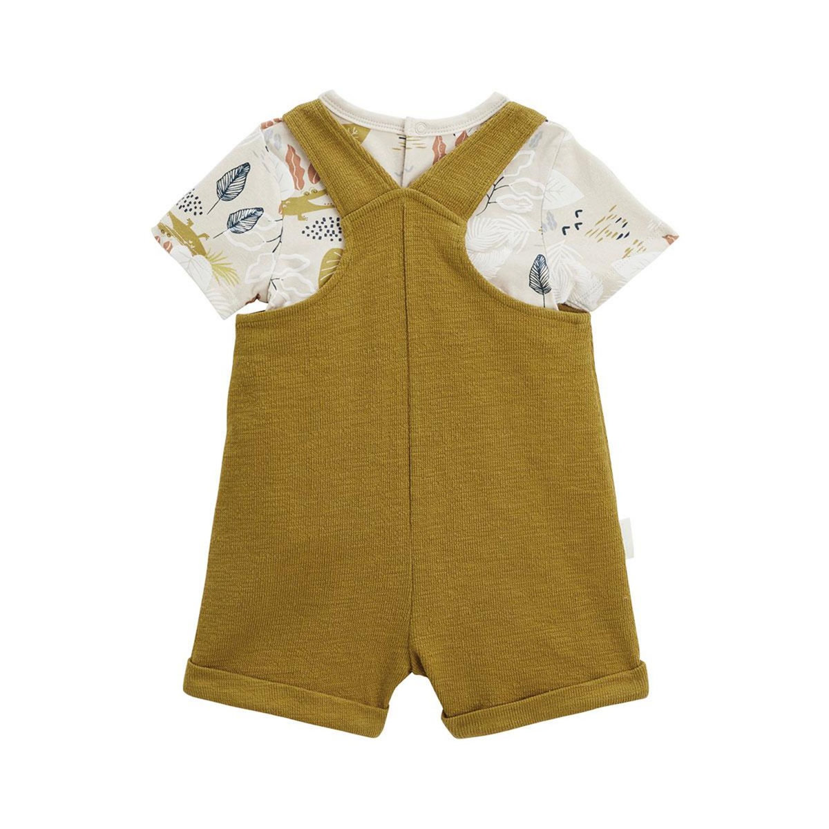 Petit Béguin Ensemble salopette bébé et t-shirt Costa