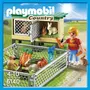 PLAYMOBIL 6140 - Country - Enfant avec enclos à lapins et clapier