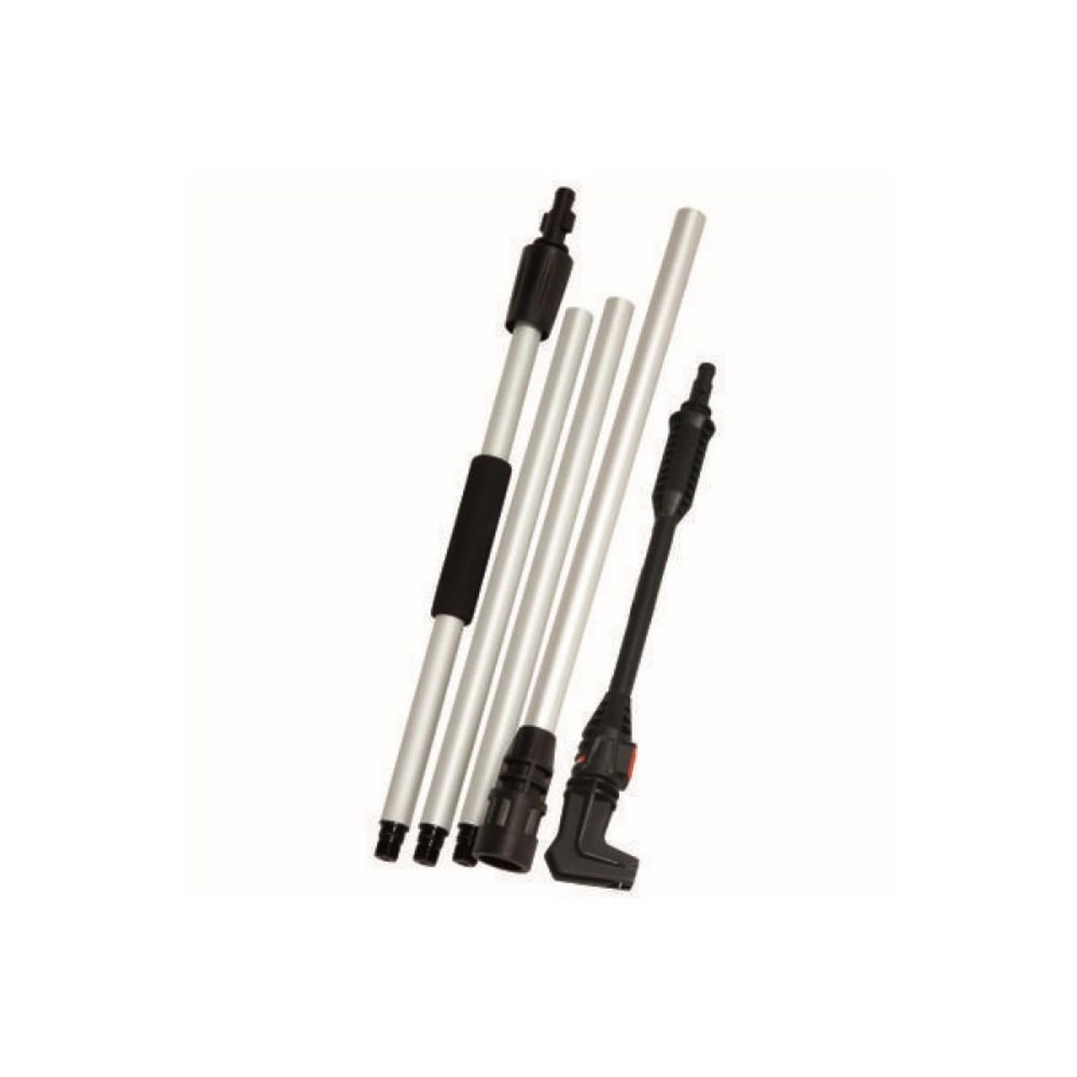 Einhell Rallonge de lance métallique 2 m + buse d'angle pour nettoyeur haute pression