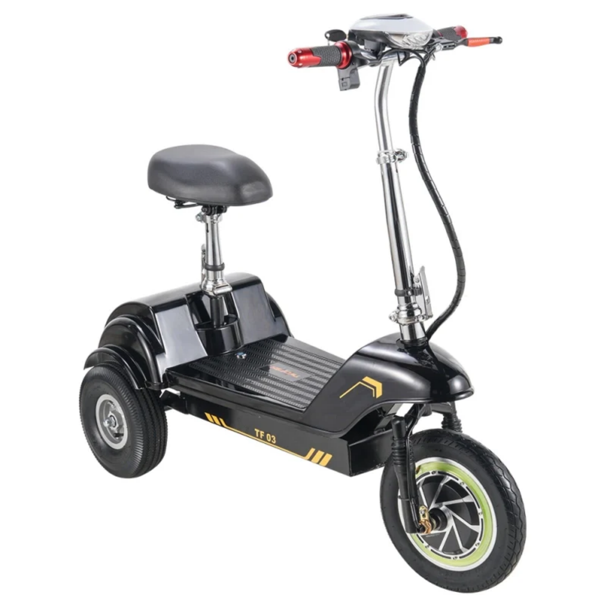 Voir la diapositive 6 : TWOFISH Tricycle électrique TWOFISH TF03, avec siège amovible, 350 W