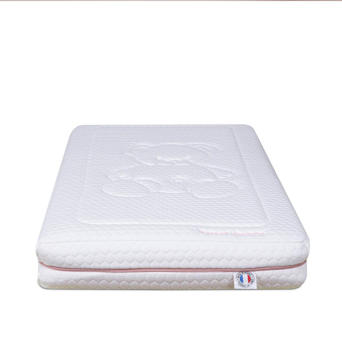 MINEA MINEA | Matelas SWEET DREAMS Rose Bébé | Mousses Haute Densité & supersoft