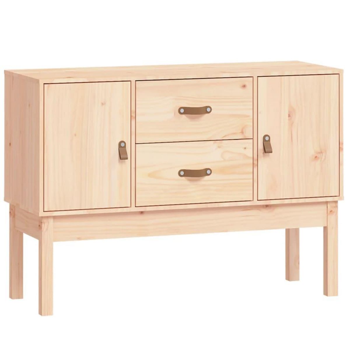 VIDAXL Buffet 110x40x78 cm Bois massif de pin