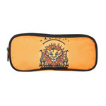 Bagtrotter Bagtrotter - Le Roi Lion - Trousse Scolaire Rectangulaire - Orange - 2 Compartiments Zippés - 23x7x10cm - Matière Polyester - Accessoire et Papeterie Scolaire