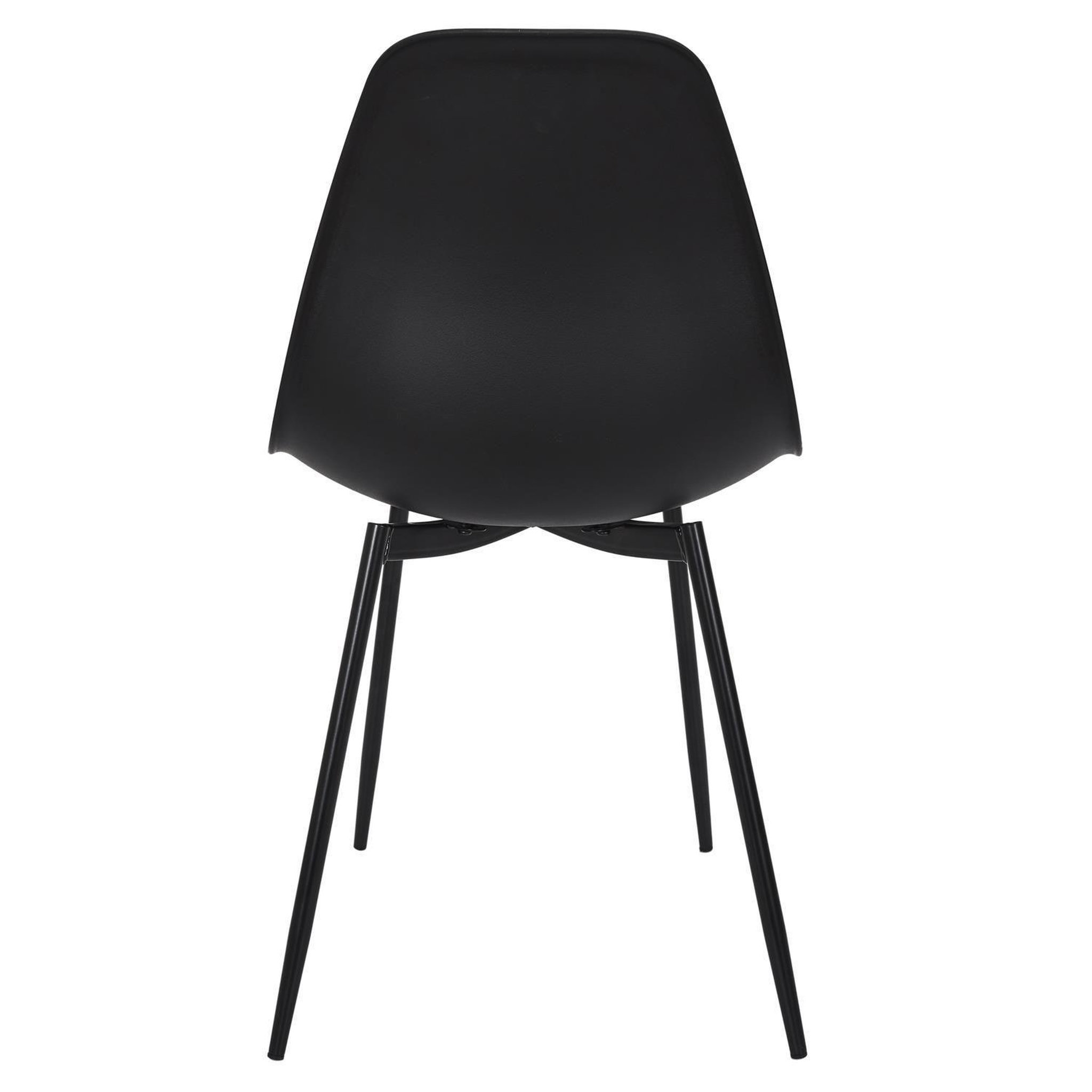 Voir la diapositive 5 : TOILINUX Lot de 6 chaises gustav - noir