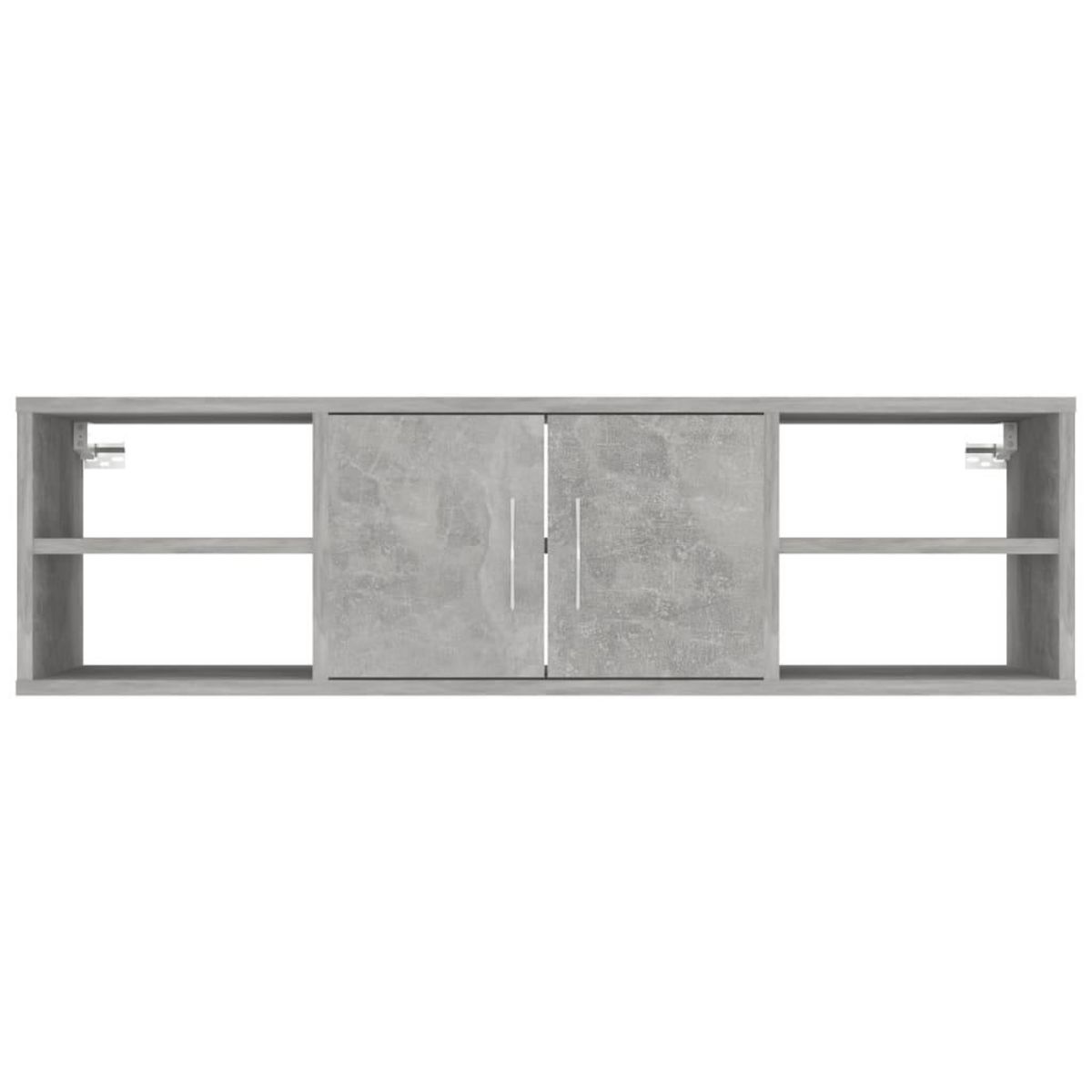 VIDAXL Etagere murale Gris beton 102x30x29 cm Bois d'ingenierie