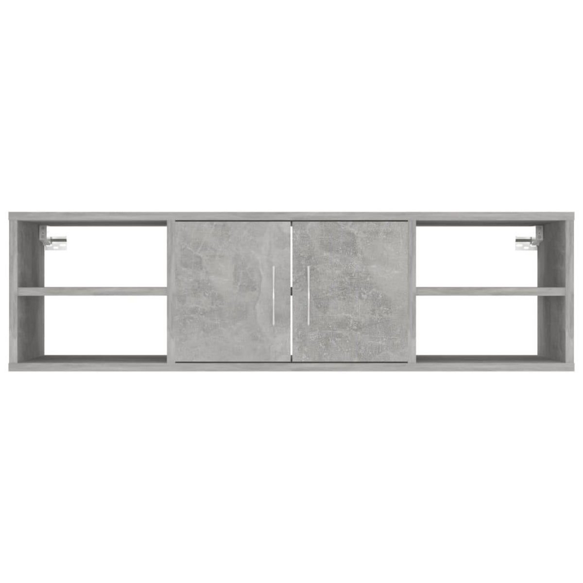 VIDAXL Etagere murale Gris beton 102x30x29 cm Bois d'ingenierie