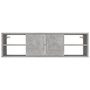 Voir la diapositive 5 : VIDAXL Etagere murale Gris beton 102x30x29 cm Bois d'ingenierie