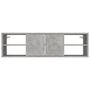Voir la diapositive 5 : VIDAXL Etagere murale Gris beton 102x30x29 cm Bois d'ingenierie