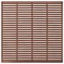 Voir la diapositive 2 : VIDAXL Cloture a persiennes WPC 180x180 cm Marron