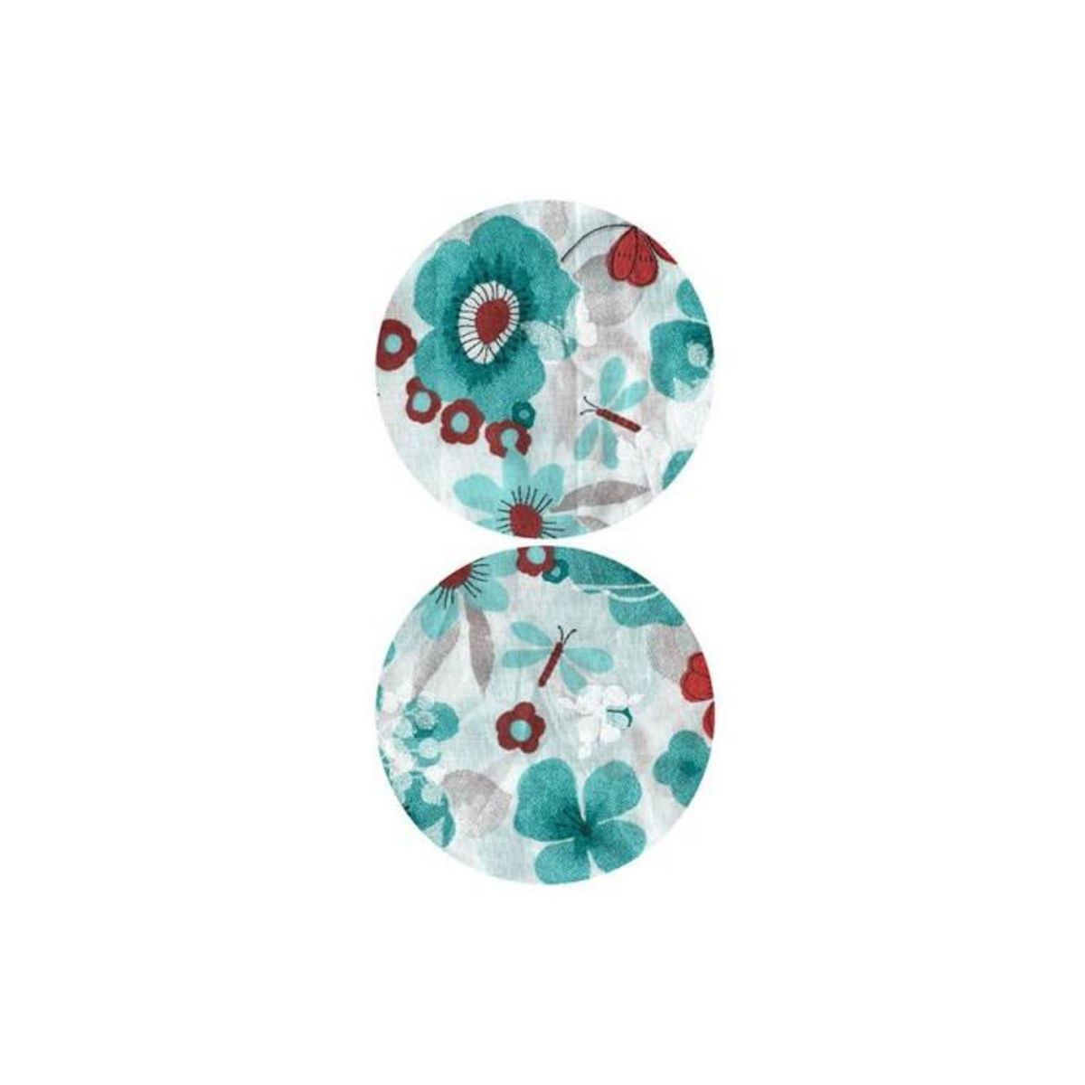 Paris Prix Papier Peint  Turquoise Meadow Circle  50x1000cm