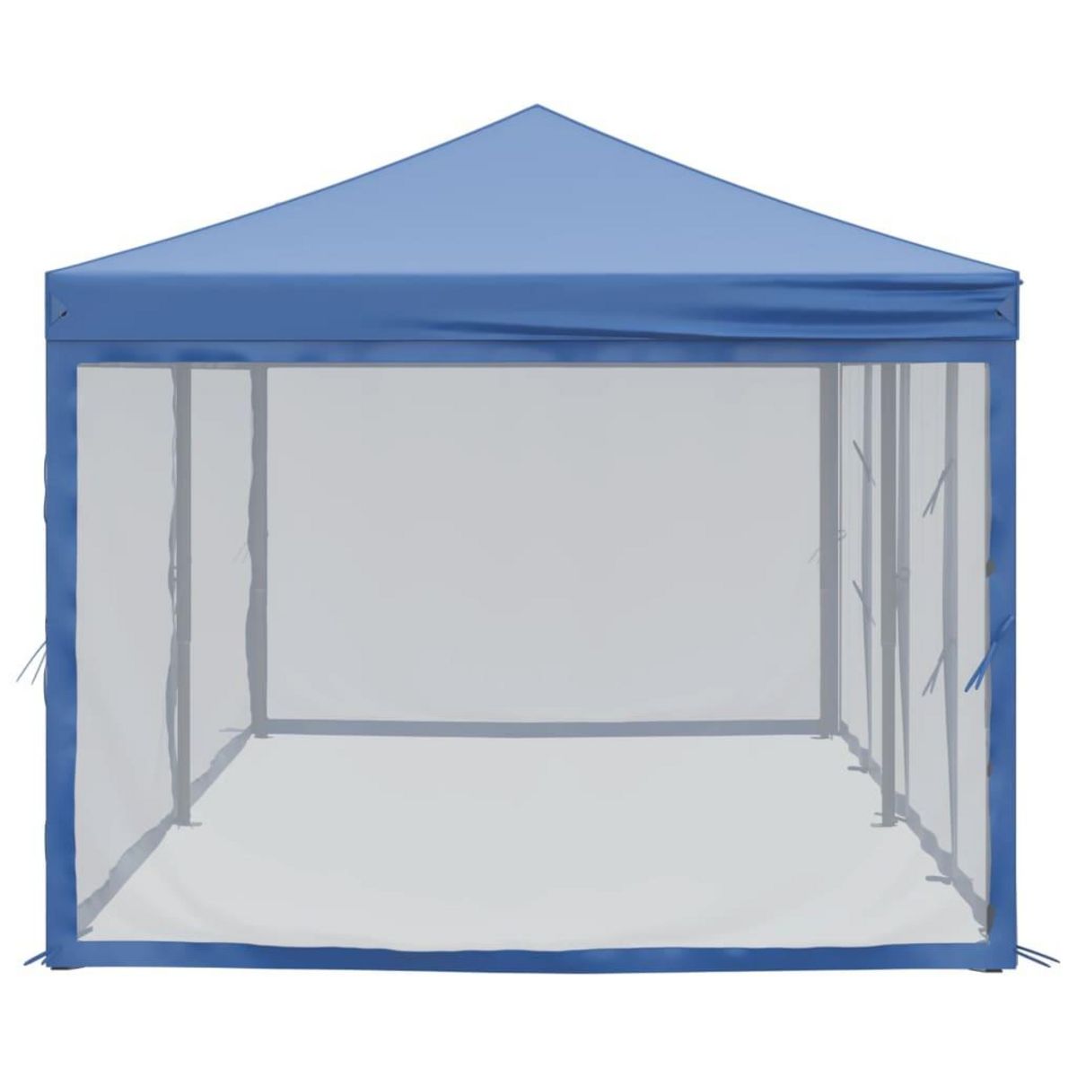 VIDAXL Tente de reception pliable avec parois Bleu 3x6 m