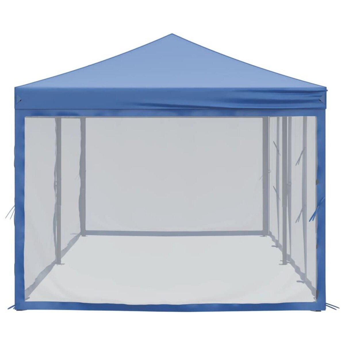 VIDAXL Tente de reception pliable avec parois Bleu 3x6 m