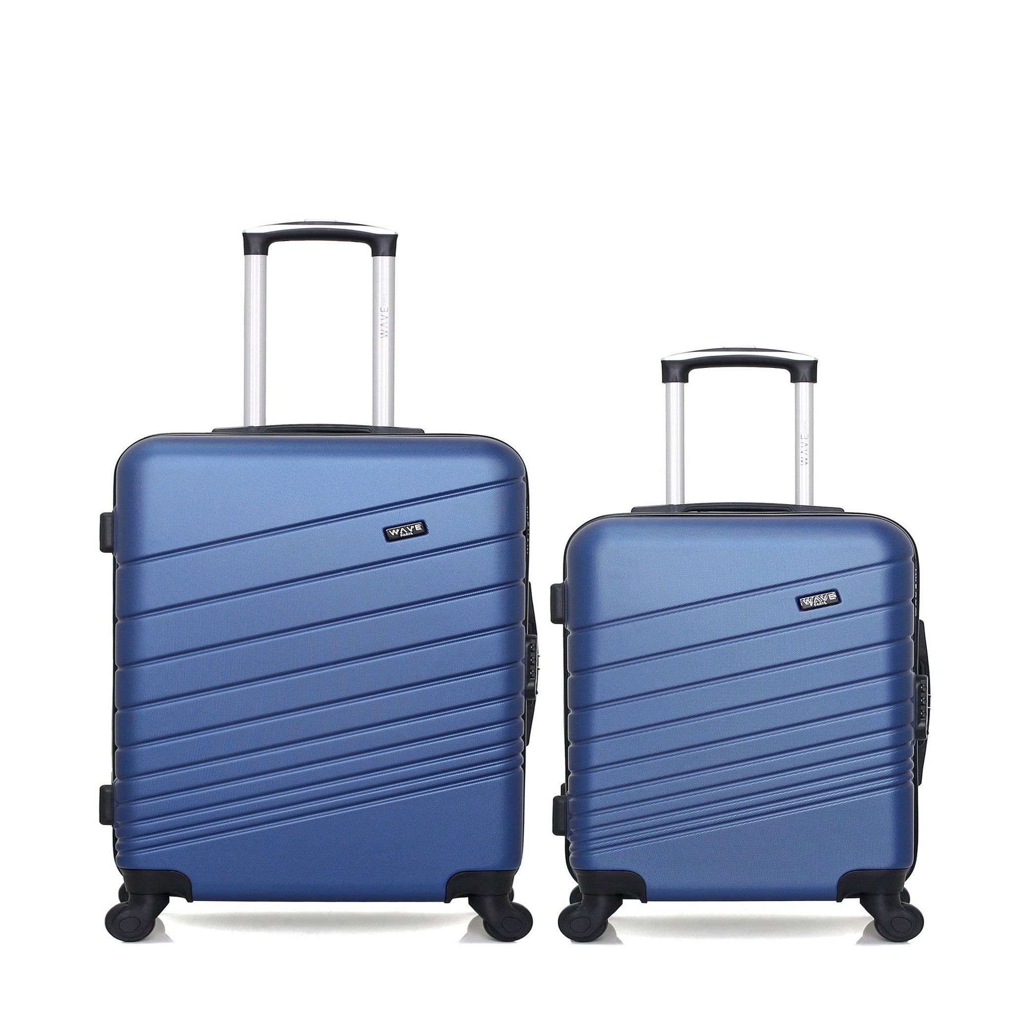 WAVE PARIS Lot de 2 - valises weekend et cabine tigre