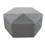 Voir la diapositive 1 : The Home Deco Factory Pouf XXL design velours Giulia