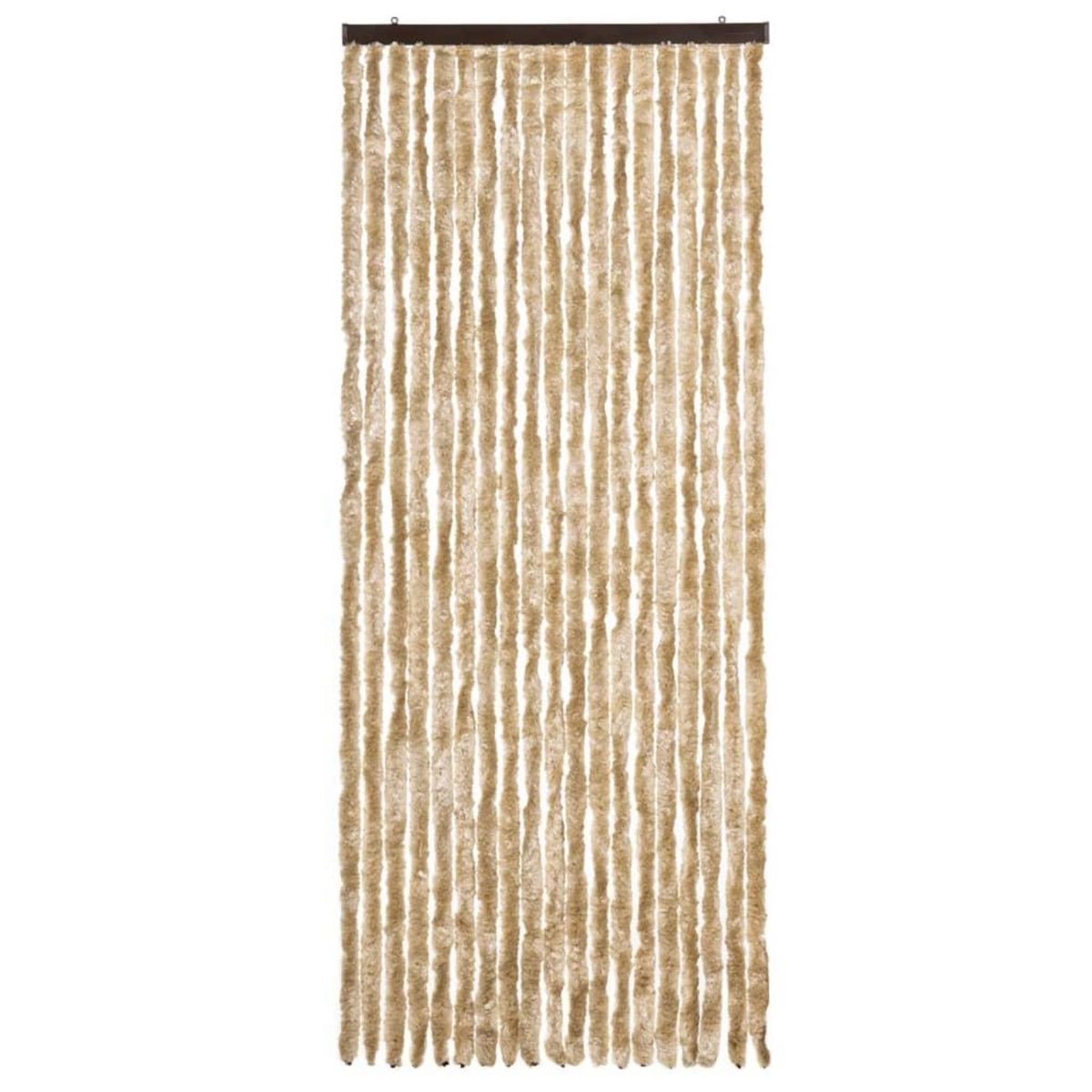 VIDAXL Moustiquaire Beige 56x185 cm Chenille