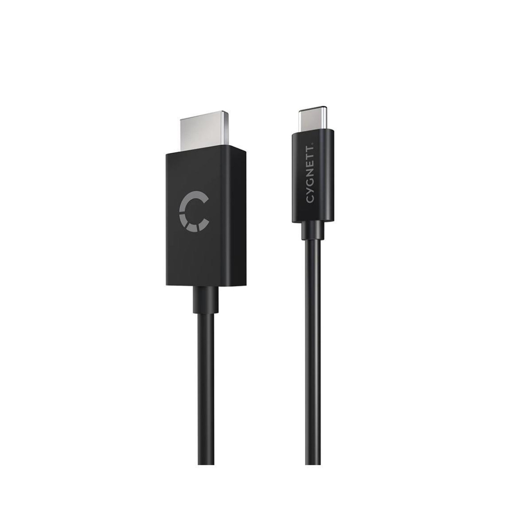 Voir la diapositive 2 : CYGNETT Câble Cygnett USB C vers HDMI 1,8 m Noir