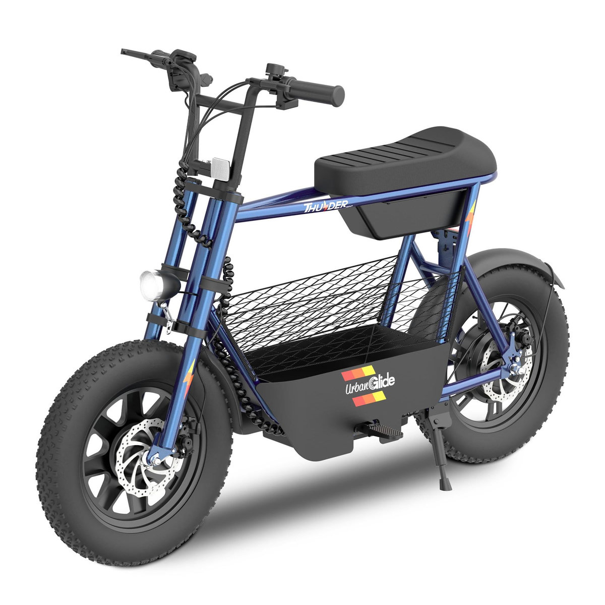 URBANGLIDE Draisienne Électrique Adulte Thunder 160 – Moteur 1100W - Autonomie Jusqu'a 30 km - Pneu 16  FATBIKE - Batterie 42V/7,8Ah - Poids 28Kg