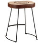 Voir la diapositive 5 : VIDAXL Tabourets de bar lot de 2 marron fonce 40x29,5x53 cm