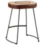 Voir la diapositive 5 : VIDAXL Tabourets de bar lot de 2 marron fonce 40x29,5x53 cm