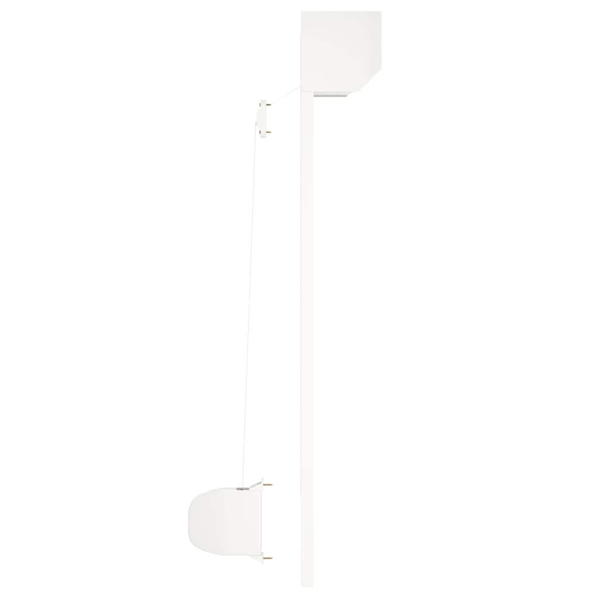 Voir la diapositive 5 : VIDAXL Volet roulant aluminium 80x100 cm blanc