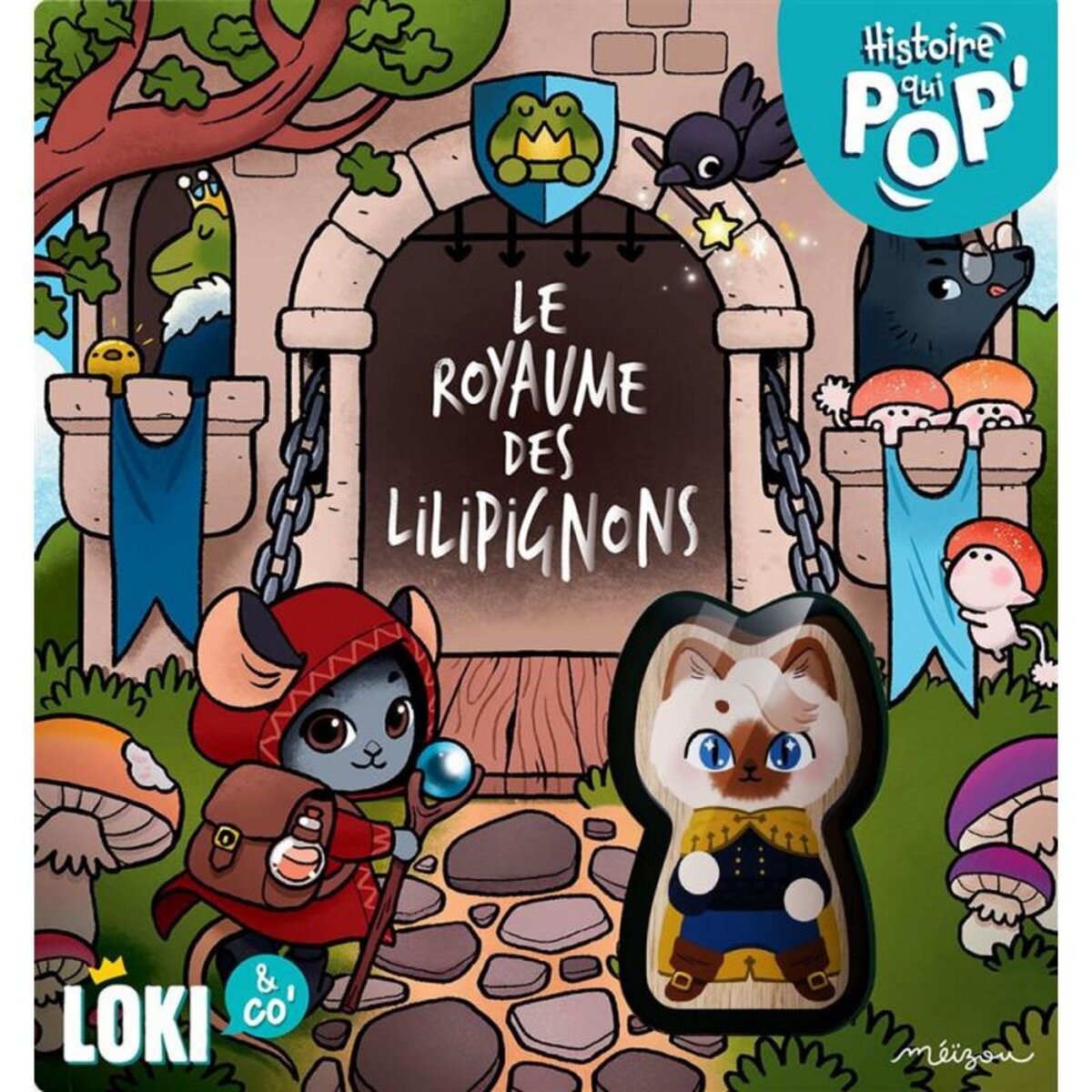 Jeu d'ambiance Loki Histoire qui Pop Le Royaume des Lilipignons