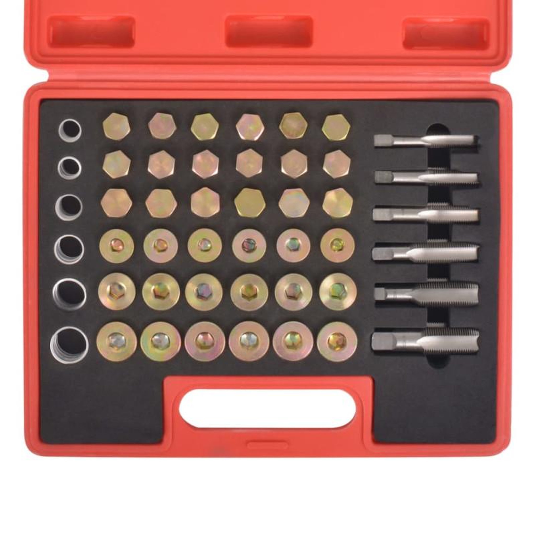Voir la diapositive 3 : VIDAXL Kit de réparation de filetage de bouchon de vidange d huile