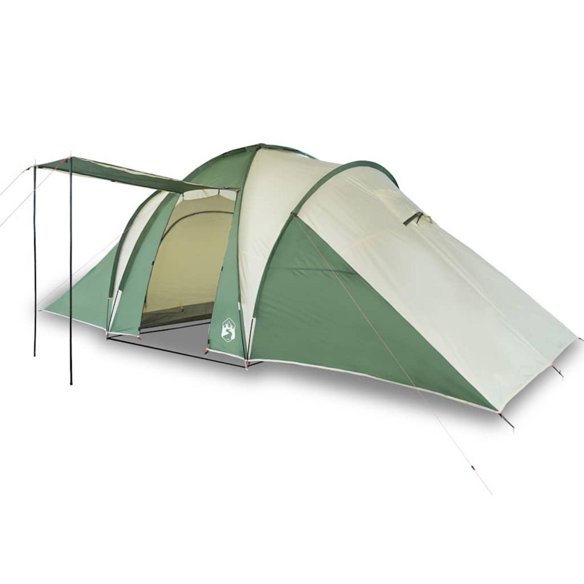VIDAXL Tente familiale a dome 6 personnes vert impermeable