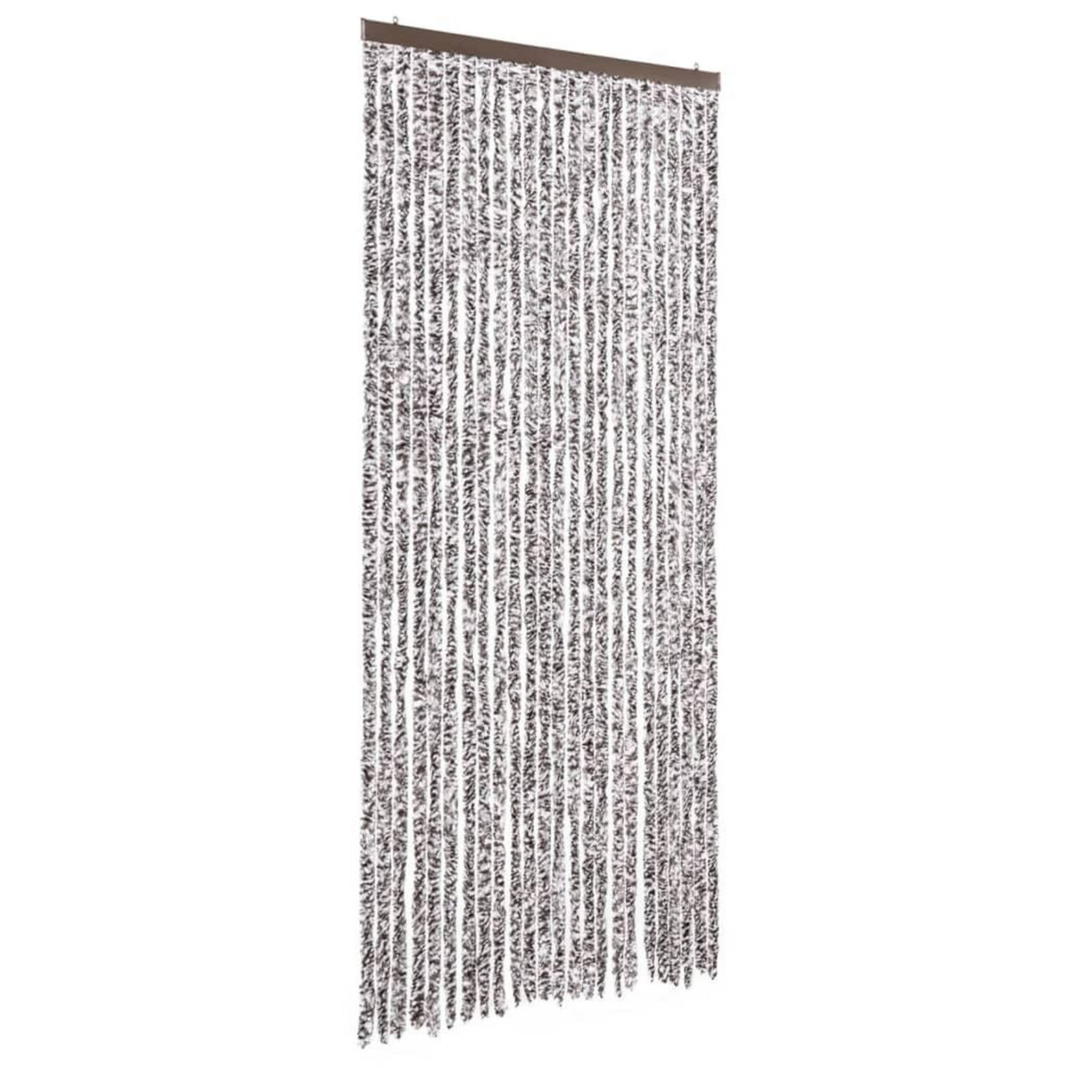 VIDAXL Moustiquaire Marron et beige 100 x 220 cm Chenille