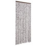 Voir la diapositive 2 : VIDAXL Moustiquaire Marron et beige 100 x 220 cm Chenille