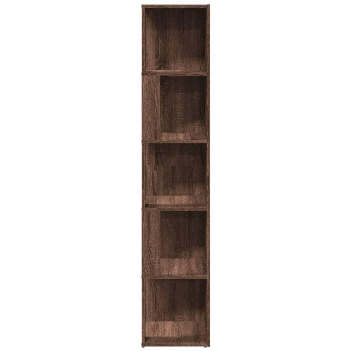 VIDAXL Armoire d'angle Chene marron 33x33x164,5 cm Bois d'ingenierie