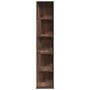 Voir la diapositive 3 : VIDAXL Armoire d'angle Chene marron 33x33x164,5 cm Bois d'ingenierie
