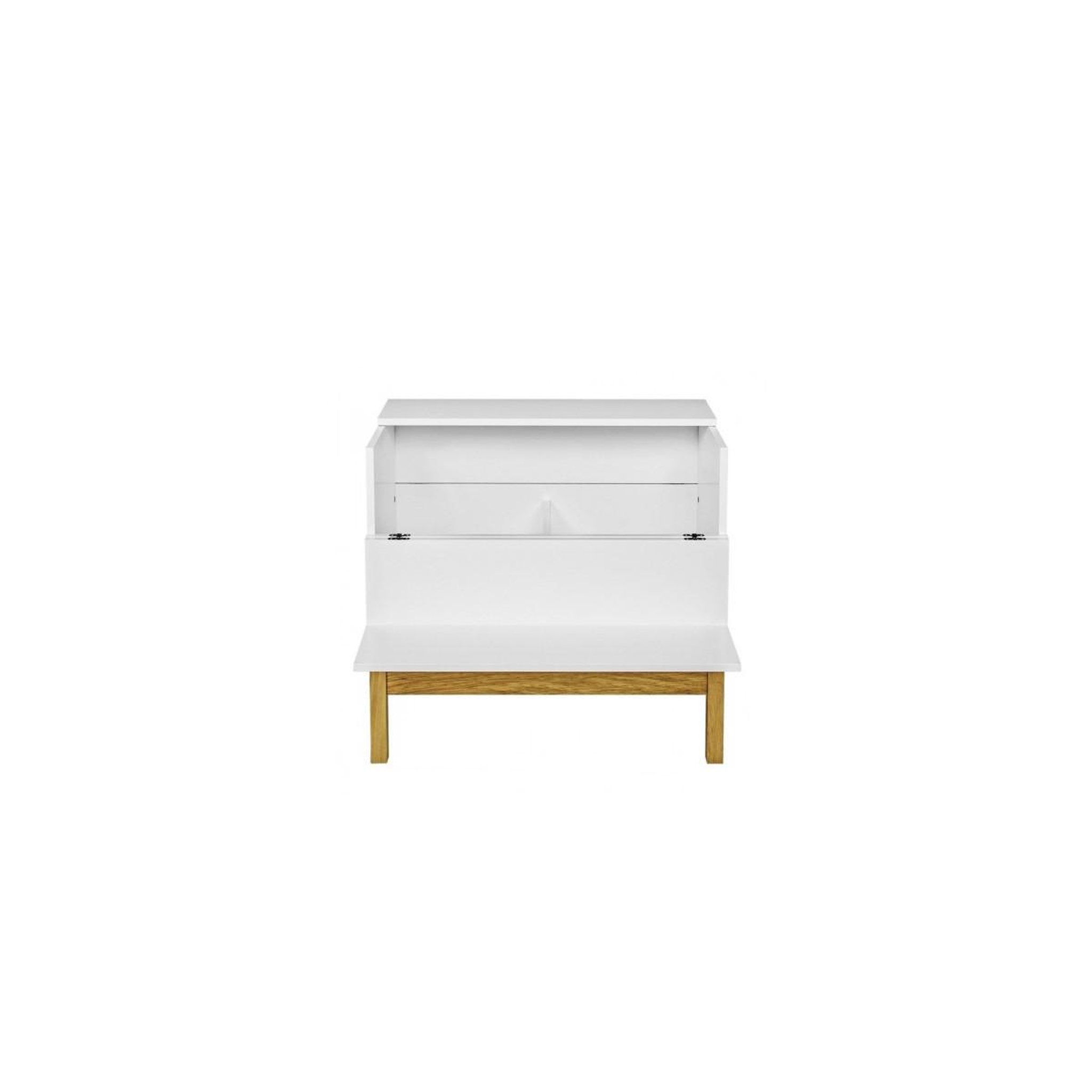 Voir la diapositive 2 : Paris Prix Mini bar design  grande  75cm blanc