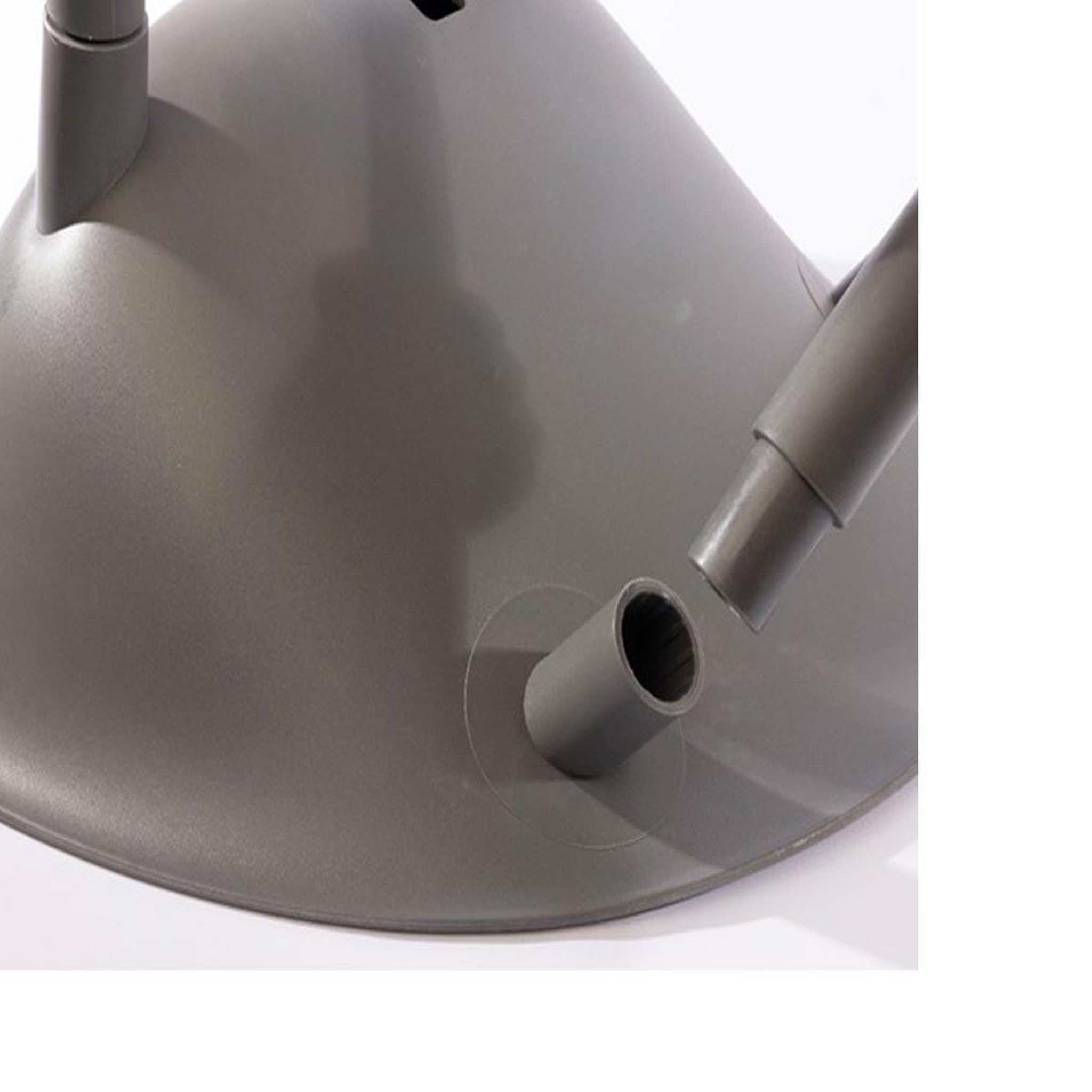Voir la diapositive 5 : JARDIDECO Salon de jardin en plastique marbella anthracite - jardideco