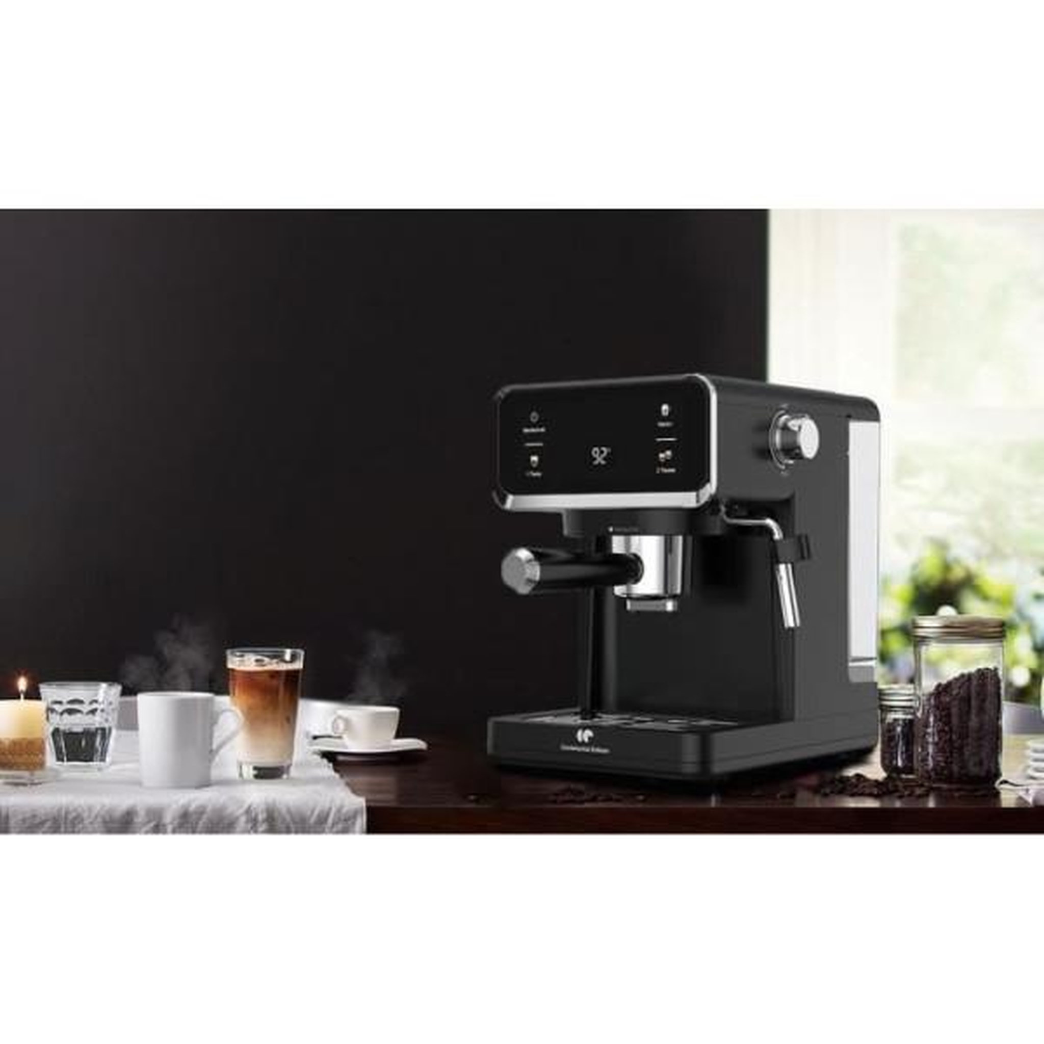 Voir la diapositive 3 : CONTINENTAL EDISON Machine a Cafe CONTINENTAL EDISON CEME19B  a expresso