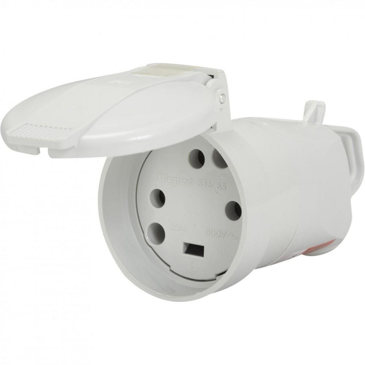 Legrand Fiche électrique femelle 3 pôles + terre, 20 A, LEGRAND