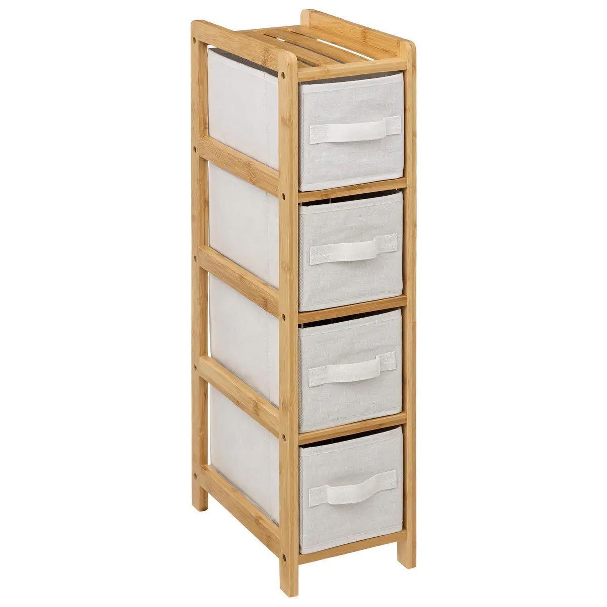 FIVE Étagère 4 paniers de rangement  tidy  78cm naturel