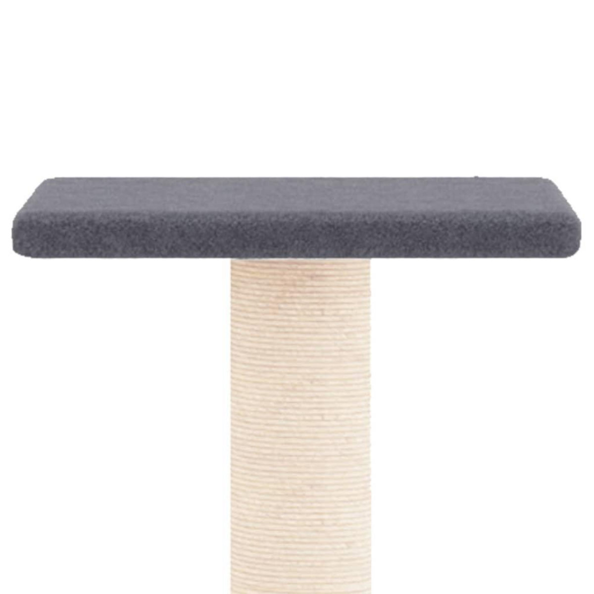 VIDAXL Arbre a chat avec griffoirs en sisal gris fonce 73 cm