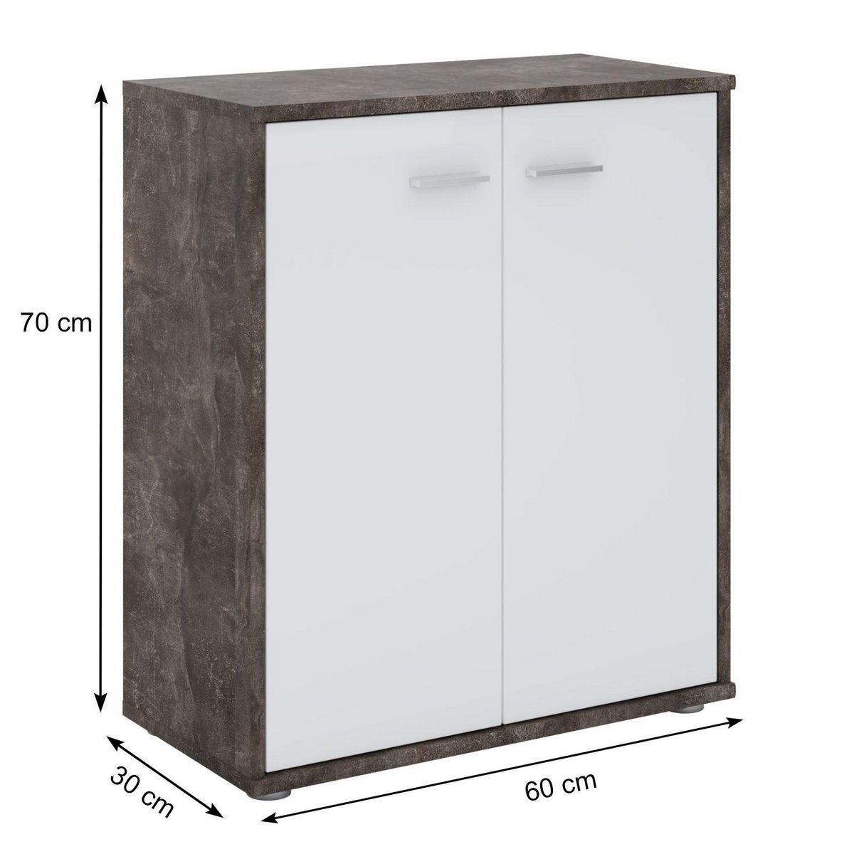 IDIMEX Buffet FIRMIN, en mélaminé