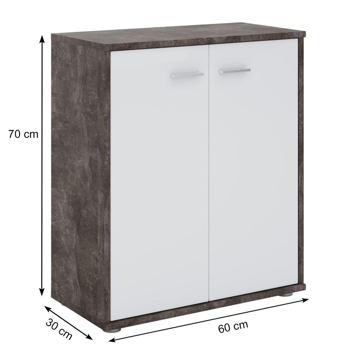 IDIMEX Buffet FIRMIN, en mélaminé