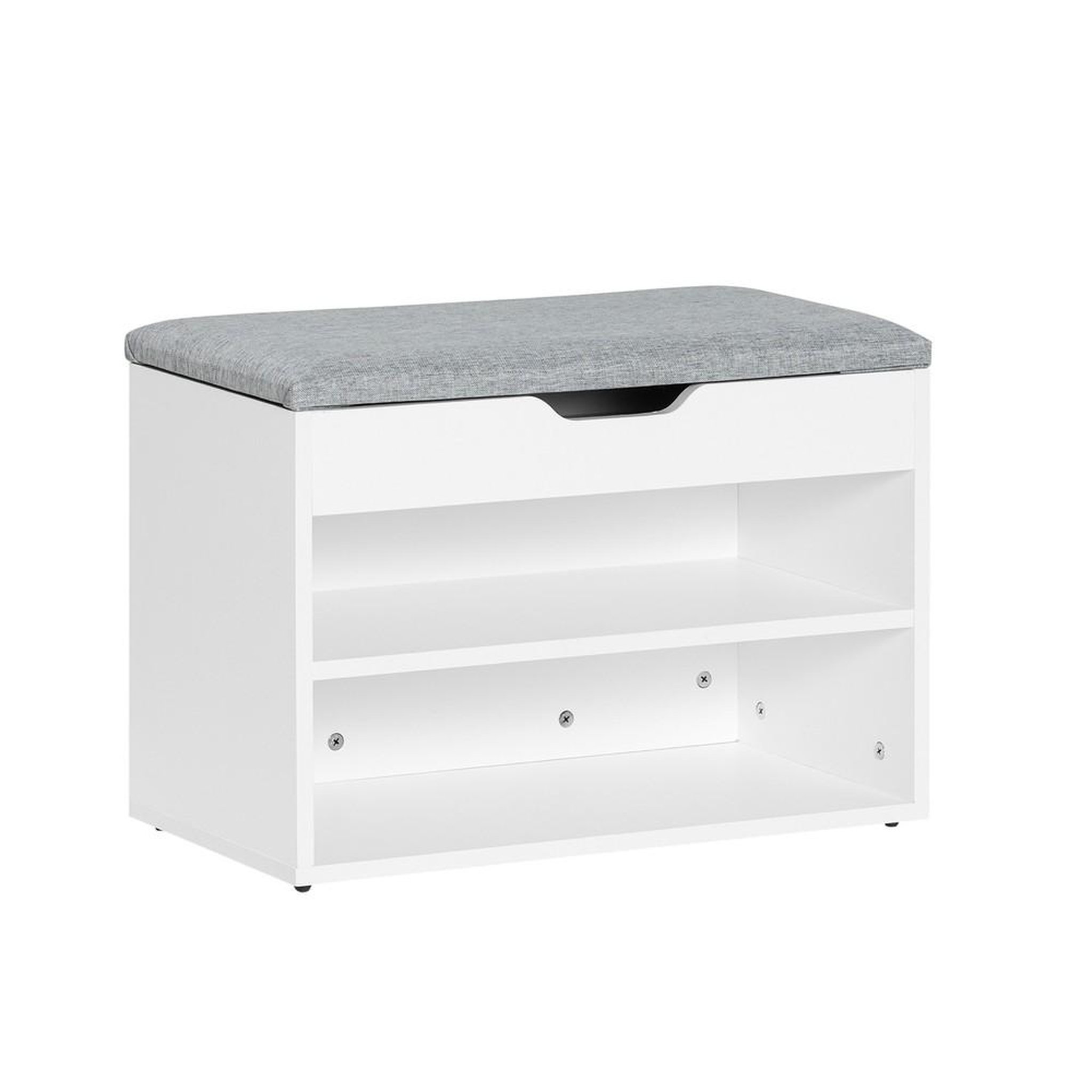 SOBUY SoBuy - Banc de rangement à chaussures avec une porte - Moderne - FSR25. Coloris disponibles : Gris, Blanc