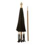 Voir la diapositive 2 : Paris Prix Parasol avec Pompons  Clark  253cm Noir