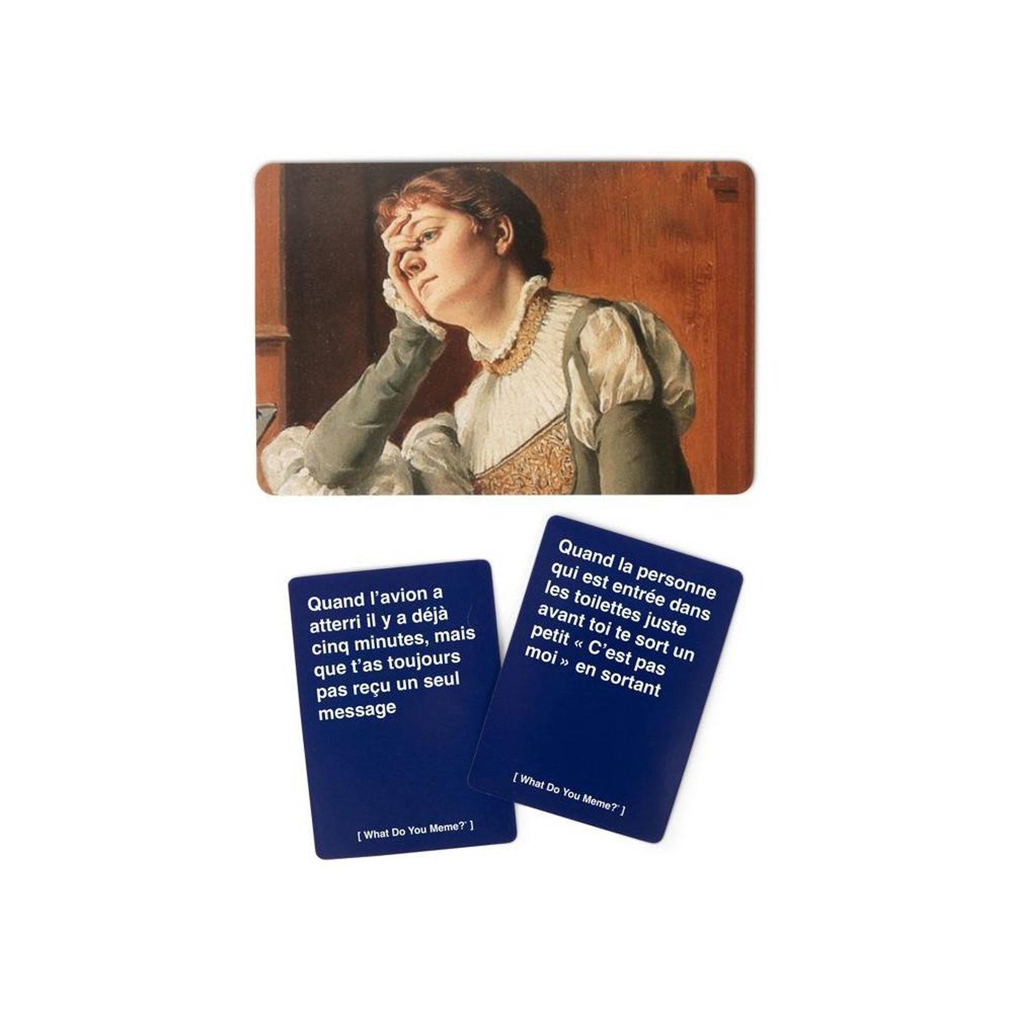 Voir la diapositive 3 : Jeu de questions/réponses party 17+ édition GIF What Do You Meme?