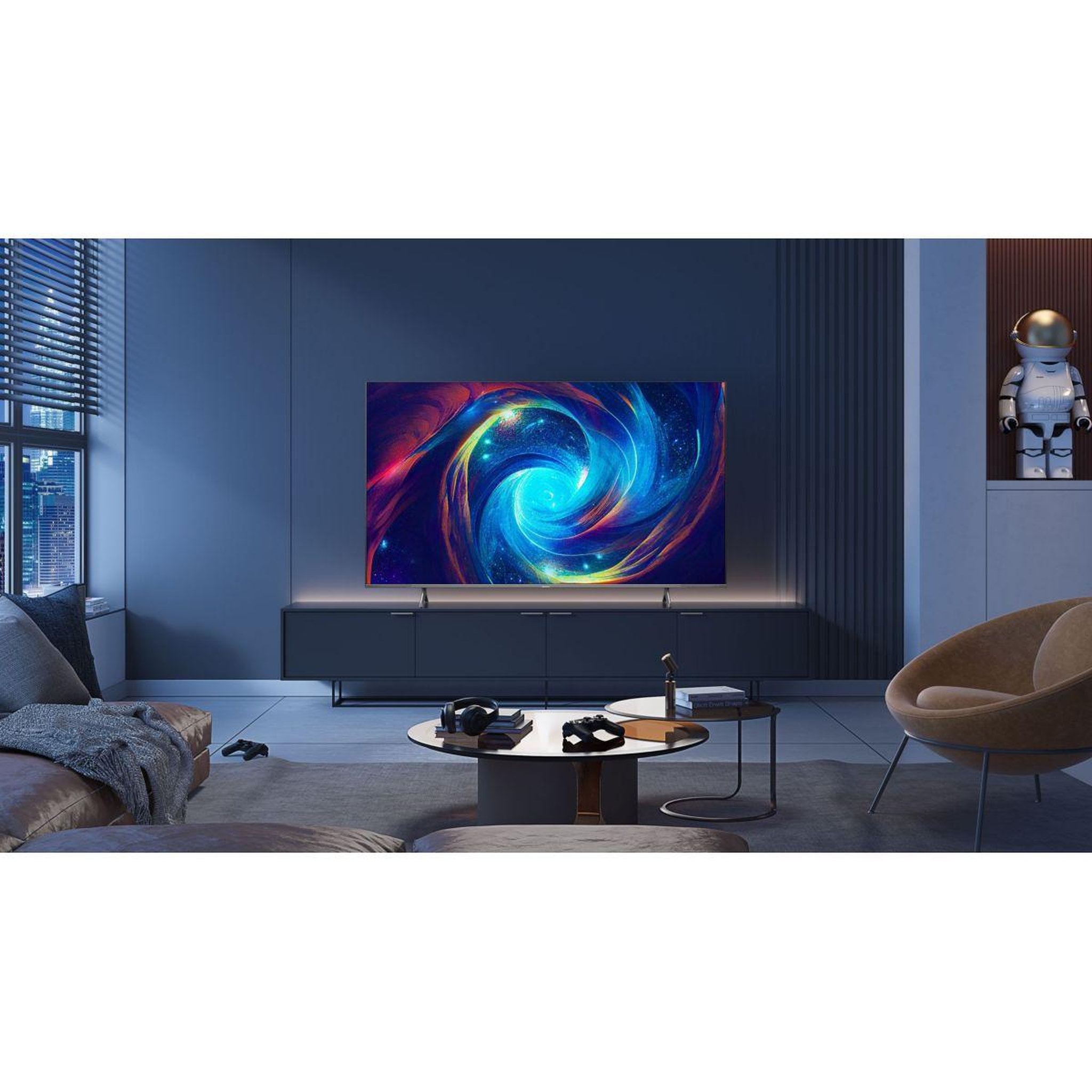 Voir la diapositive 2 : Hisense TV QLED 75E7KQ PRO