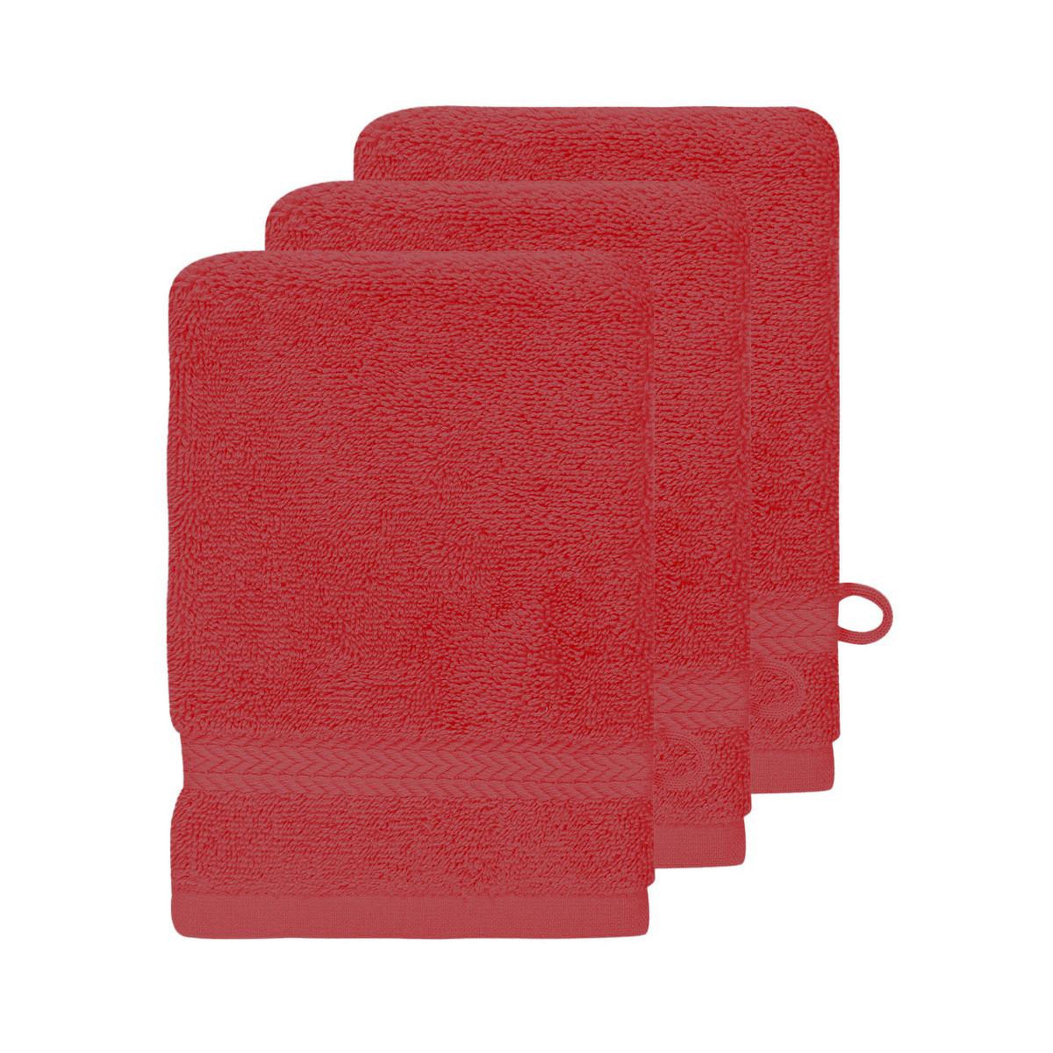 Voir la diapositive 1 : Sensei Maison Lot de 3 gants de toilette 550 g/m² LUXURY - 16x22 cm