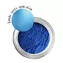 Graine créative Poudre effet métallique pour pâte polymère - bleu Saphir