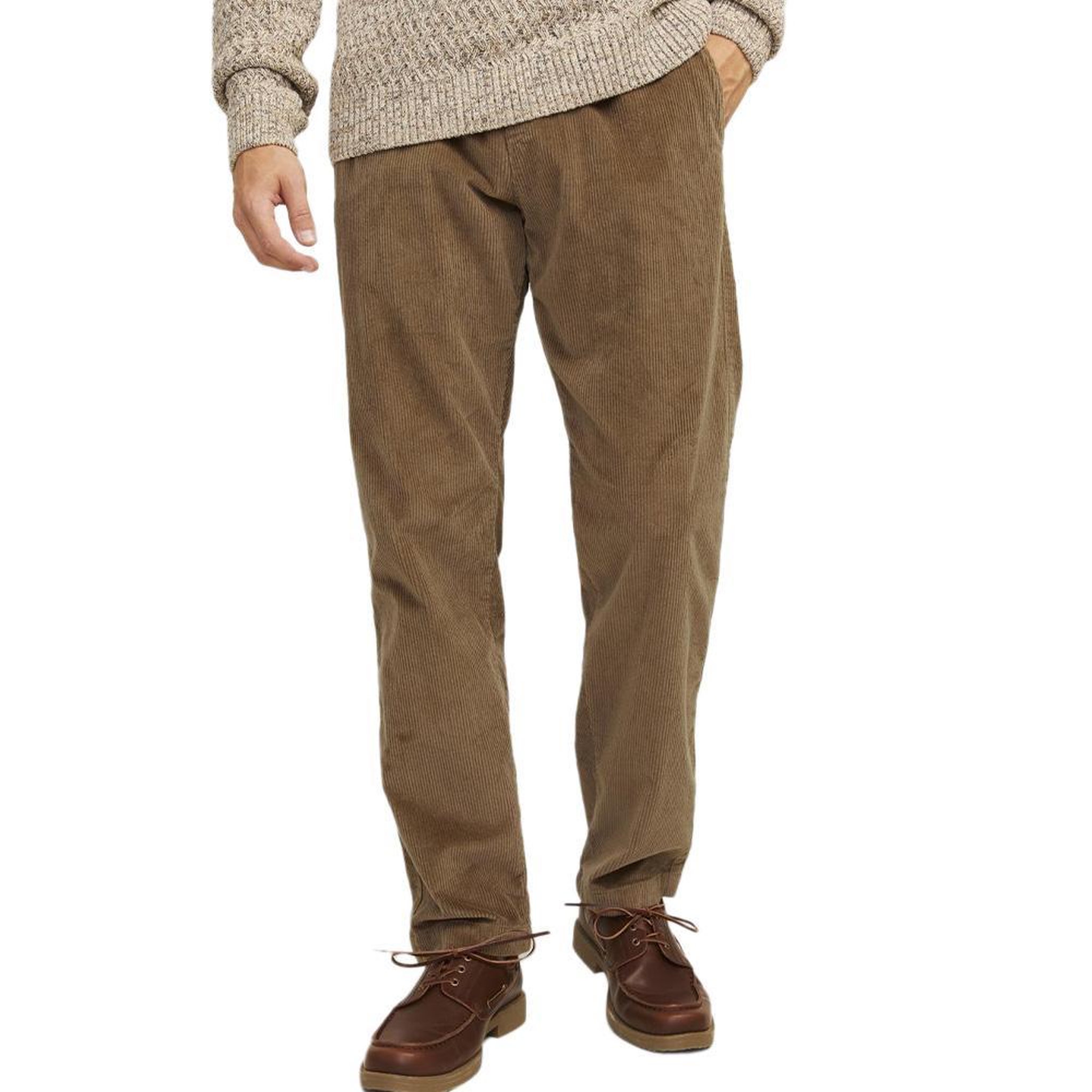 Voir la diapositive 2 : Jack & Jones Pantalon velours camel homme jack & jones corduroy