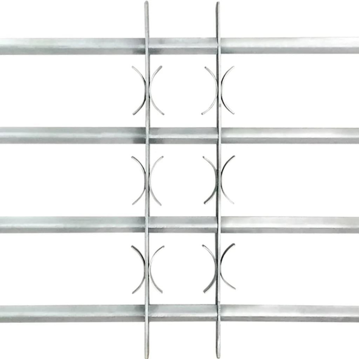 VIDAXL Grille reglable de securite de fenetres et 4 barres 1000-1500mm