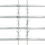 Voir la diapositive 3 : VIDAXL Grille reglable de securite de fenetres et 4 barres 1000-1500mm